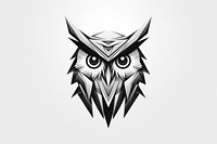 Owl drawing sketch logo. AI generated Image by rawpixel.
