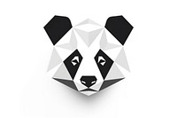 Panda face white white background accessories. AI generated Image by rawpixel.