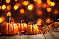 Border pumpkins and leaves halloween outdoors night. AI generated Image by rawpixel.