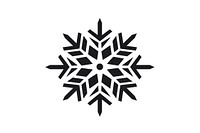 Snowflake white black white background. AI generated Image by rawpixel.
