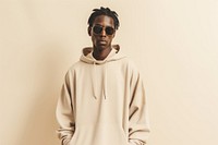 Streetwear sweatshirt sunglasses adult. 