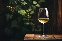 Wine glass nature drink refreshment. AI generated Image by rawpixel.