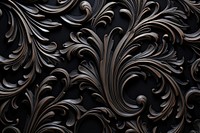 Renaissance arts pattern black backgrounds. 