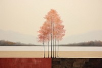 Autumn view outdoors painting nature. AI generated Image by rawpixel.