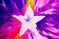Star shape backgrounds nature purple. AI generated Image by rawpixel.