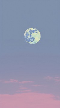 Full moon night sky astronomy. AI generated Image by rawpixel.