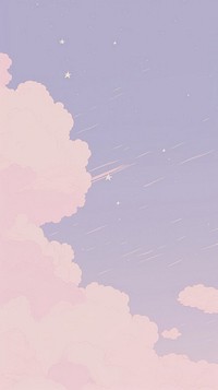 Galaxy outdoors nature cloud. AI generated Image by rawpixel.