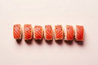 Seafood salmon sushi rice. AI generated Image by rawpixel.
