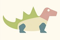 Abstract dinosaur reptile animal representation. AI generated Image by rawpixel.