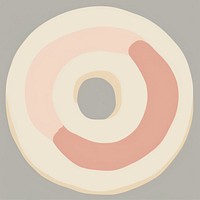 Abstract donut text confectionery dishware. AI generated Image by rawpixel.