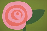 Abstract rose spiral confectionery creativity. AI generated Image by rawpixel.