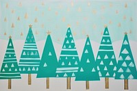 Snow and christmas tree celebration creativity decoration. AI generated Image by rawpixel.