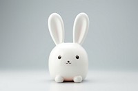 White ceramic rabbit mammal animal cute. AI generated Image by rawpixel.