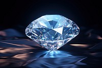 Diamond diamond gemstone jewelry. AI generated Image by rawpixel.