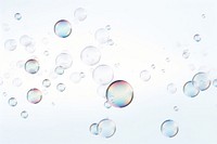 Soap bubbles blowing backgrounds white background transparent. AI generated Image by rawpixel.