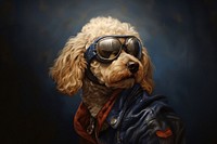 Dog sunglasses portrait animal. AI generated Image by rawpixel.