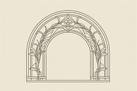 Circle frame arch architecture art. AI generated Image by rawpixel.
