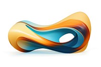 Abstract shape white background creativity graphics. AI generated Image by rawpixel.