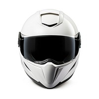 Motorcycle helmet white white background protection. AI generated Image by rawpixel.