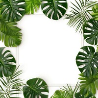 Monstera green backgrounds plant. AI generated Image by rawpixel.