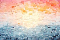 Sunset mosaic art backgrounds. AI generated Image by rawpixel.