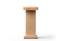 Wooden product stand furniture speech podium. AI generated Image by rawpixel.