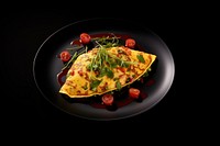 Omurice omelette food vegetable. AI generated Image by rawpixel.