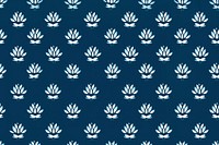 Lotus blue background pattern backgrounds accessories. AI generated Image by rawpixel.