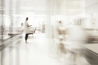 Medical center architecture restaurant furniture. AI generated Image by rawpixel.