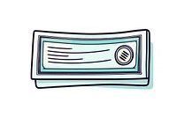 Bank note cartoon drawing sketch. AI generated Image by rawpixel.