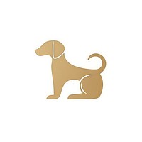 Cute dog icon animal mammal hound. AI generated Image by rawpixel.