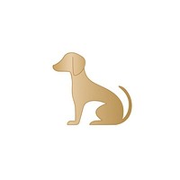 Cute dog icon animal mammal hound. AI generated Image by rawpixel.