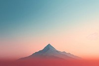 Moutain landscape mountain outdoors. AI generated Image by rawpixel.