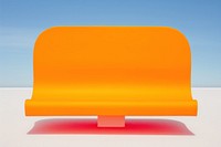 Beach rectangle furniture absence. AI generated Image by rawpixel.