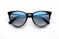 Modern black sunglasses white background accessories accessory. AI generated Image by rawpixel.