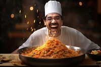 Chef cooking south asian food adult happy. AI generated Image by rawpixel.