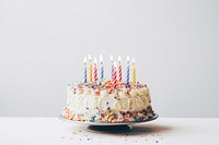 Happy younger Korean birthday party cake dessert food. AI generated Image by rawpixel.