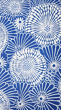 Japanese pattern white blue backgrounds. AI generated Image by rawpixel.