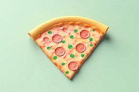 Pizza dessert food confectionery. AI generated Image by rawpixel.
