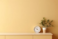 Wall clock plant architecture. AI generated Image by rawpixel.
