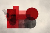Abstract shape red creativity. AI generated Image by rawpixel.