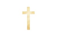 Cross symbol crucifix white background. AI generated Image by rawpixel.