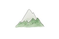 Mountain white background tranquility landscape. AI generated Image by rawpixel.