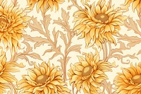 Sunflowers wallpaper pattern plant. AI generated Image by rawpixel.