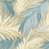 Palm leaves wallpaper pattern art. AI generated Image by rawpixel.