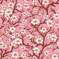 Cherry blossoms wallpaper pattern flower. 