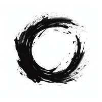 Black circle white background concentric monochrome. AI generated Image by rawpixel.