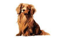 Brown dog mammal animal puppy. AI generated Image by rawpixel.