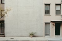 Apartment architecture building plant. AI generated Image by rawpixel.
