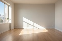 Studio apartment flooring window wood. AI generated Image by rawpixel.